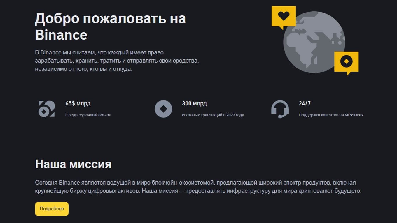 Binance обзор 2025