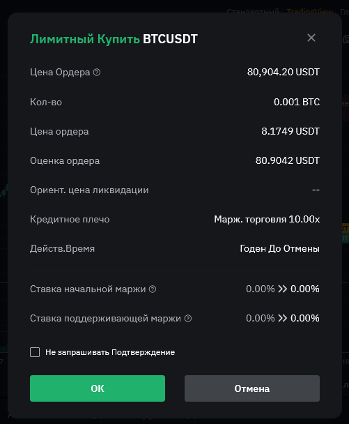 Фьючерсы на Bybit