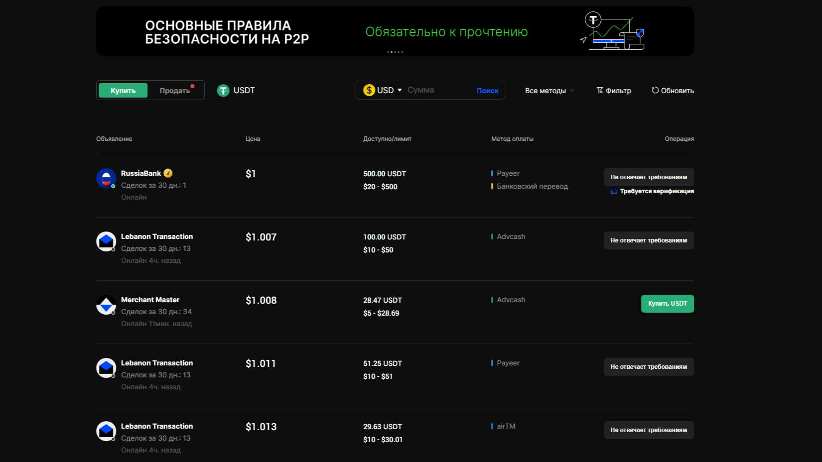криптобиржи доступные в россии