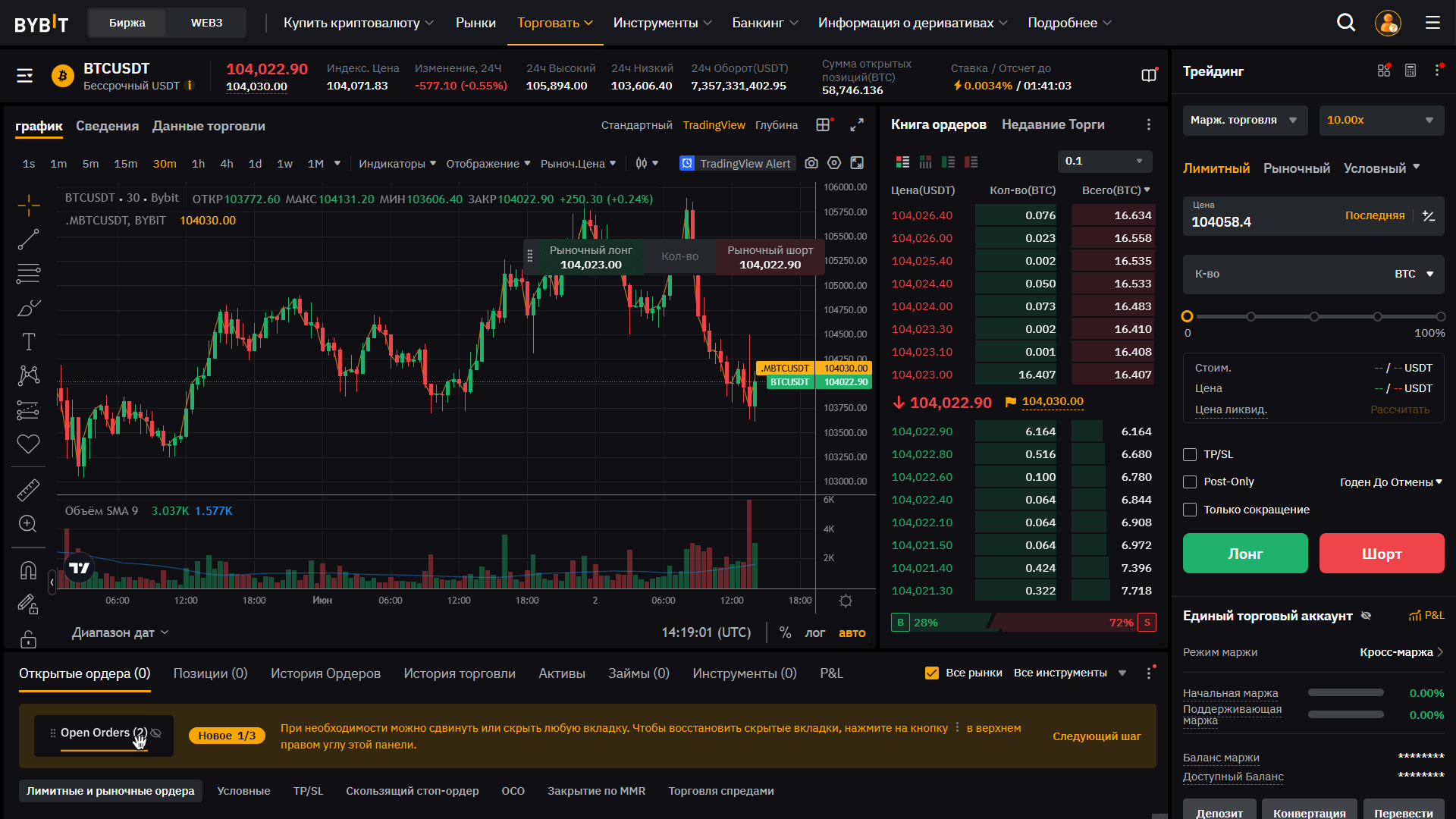 Криптобиржа Bybit